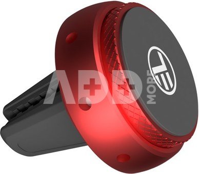 Tellur FreshDot Car Phone Holder Magnetic, Fragrance Kit Bubble Gum, Air Vent mount red