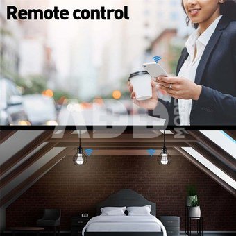 Tellur Smart WiFi Bulb E27, 9W, white/warm/RGB, dimmer