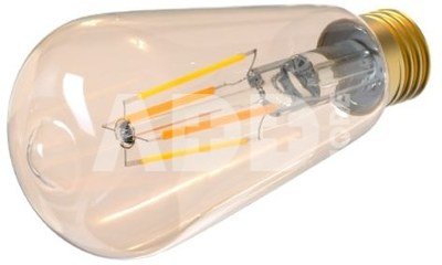 Tellur WiFi Filament Smart Bulb E27, amber, white/warm, dimmer