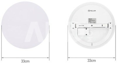 Tellur WiFi LED Ceiling Light, 24W, Round