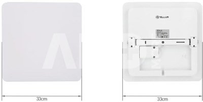 Tellur WiFi LED Ceiling Light, 24W, Square