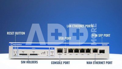 Teltonika Rugged Industrial LTE-A Cat6 Router RUTX09 No Wi-Fi, 10/100/1000 Mbit/s, Ethernet LAN (RJ-45) ports 4, 2G/3G/4G