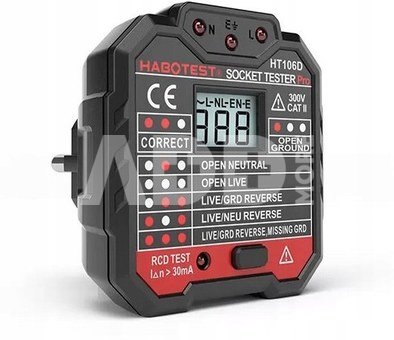 Tester z&aacute;suvek s digit&aacute;ln&iacute;m displejem Habotest HT106D