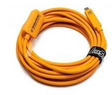 TetherBoost 5m kabelis pro USB-C Core Controller Extension Orange TBPRO3