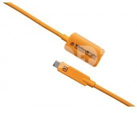 TetherBoost 5m kabelis pro USB-C Core Controller Extension Orange TBPRO3