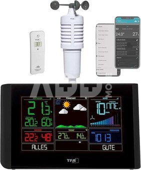 TFA 35.8001.01 VIEW BREEZE WLAN Radio Weather Station