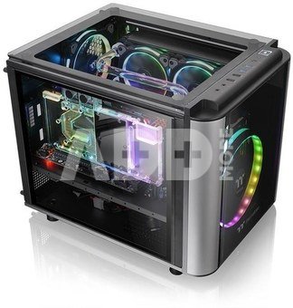 Thermaltake Computer case LEVEL 20 VT MiniITX microATX Tempered Glass - czarna