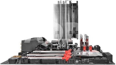 Thermaltake CPU Cooler Riing Silent 12 RGB Sync Edition (120mm Fan, TDP 150W)