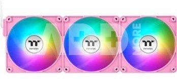 Thermaltake CT140 EX Reverse Fan Pink 3 Pack ARGB Sync