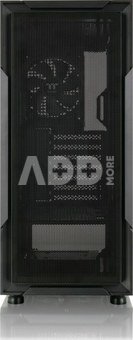 Thermaltake PC case Versa XM1 Tempered Glass 120mm Fan USB3.0 - black
