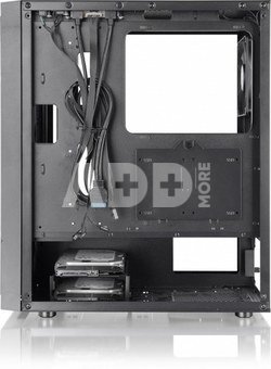 Thermaltake PC case Versa XM1 Tempered Glass 120mm Fan USB3.0 - black