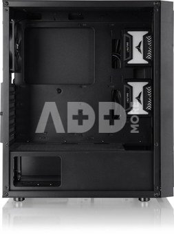 Thermaltake PC case Versa XM1 Tempered Glass 120mm Fan USB3.0 - black
