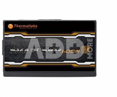 Thermaltake Power supply -Smart SE2 600W Modular (spr. 87%, Single Rail)