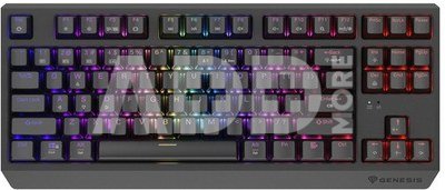 THOR 230 | Mechanical Gaming Keyboard | Wireless | US | Black | 2.4 GHz, Bluetooth, USB | Outemu Panda