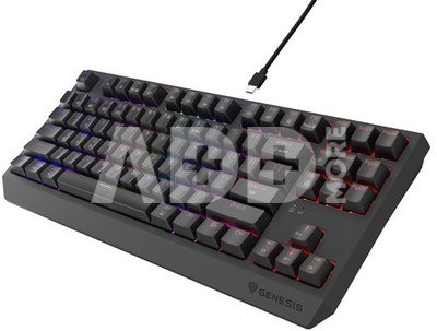 THOR 230 | Mechanical Gaming Keyboard | Wireless | US | Black | 2.4 GHz, Bluetooth, USB | Outemu Panda