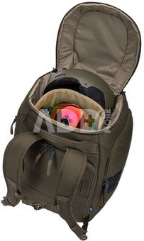 Thule 5157 Roundtrip Rolling Ski and Snowboard Boot Backpack 60L Deep Khaki
