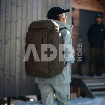 Thule 5157 Roundtrip Rolling Ski and Snowboard Boot Backpack 60L Deep Khaki