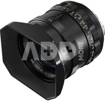 Thypoch Simera 50mm f1.4 Black M mount color box