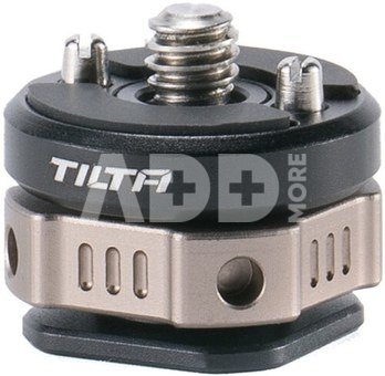 Tilta Cold Shoe Adapter for Rotatable Phone Mounting Bracket V2 - Black