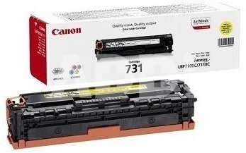 Canon Toner Cartridge 731 Y yellow