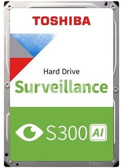Toshiba Hard Drive BULK/OEM | S300 AI Surveillance | 7200 RPM | 18000 GB