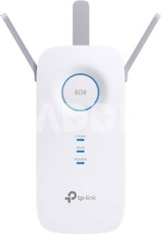 TP-LINK AC1900 Wi-Fi Range Extender RE550 802.11ac, 2GHz/5GHz, 600+1300 Mbit/s, 10/100/1000 Mbit/s, Ethernet LAN (RJ-45) ports 1, no PoE, Antenna type 3xExternal