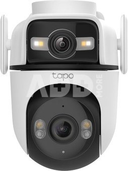 TP-LINK | Dual Lens Security Wi-Fi Camera | Tapo C545D | Dome | 3 MP | 6mm | IP66 | H.264 | MicroSD, up to 512 GB