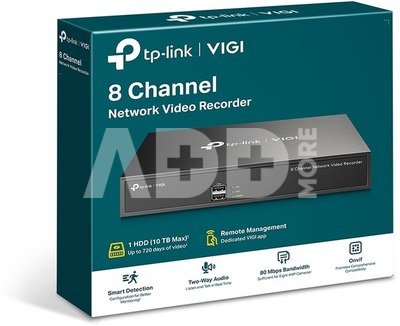 TP-LINK | Network Video Recorder | VIGI NVR1008H