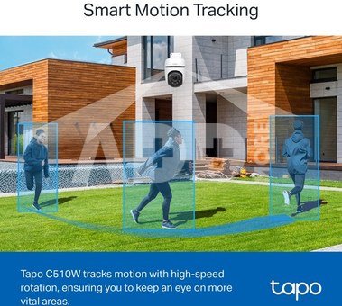 TP-LINK Pan/Tilt Security Wi-Fi Camera | Tapo C510W | Dome | 3 MP | 3.9mm | IP65 | H.264 | MicroSD, up to 512 GB