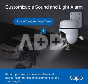 TP-LINK Pan/Tilt Security Wi-Fi Camera | Tapo C510W | Dome | 3 MP | 3.9mm | IP65 | H.264 | MicroSD, up to 512 GB