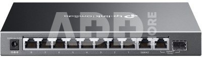 TP-LINK Przełącznik ES210GMP Omada 10-Port Gigabit Easy with 8-Port PoE+