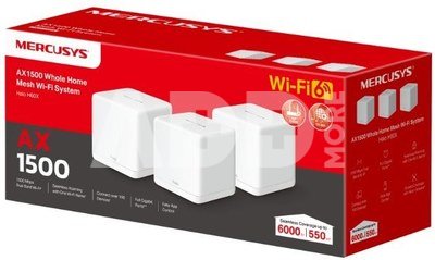 Mercusys Halo H90X AX6000 Whole Home Mesh WiFi 6 System Mercusys
