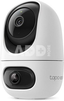 TP-LINK Tapo C245D | Dual Lens Pan/Tilt Security Camera | Dome | 3 MP | 3.1mm/F1.6 | MicroSD Card up to 512 GB