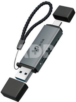 TP-Link UA430D USB 3.0 Type-C&A to SD & microSD 3.0 Card Reader | TP-LINK