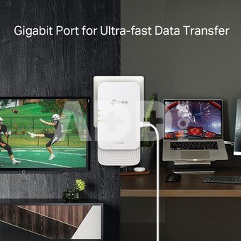 TP-Link WiFi range extender Powerline PGW2440 Kit G.hn2400 AX1800 WiFi 6