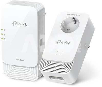 TP-Link WiFi range extender Powerline PGW2440 Kit G.hn2400 AX1800 WiFi 6