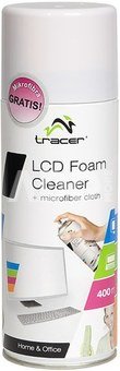 Tracer LCD Foam Cleaner + microfiber cloth 400ml 42106