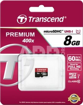 Transcend MicroSDHC 8GB Class 10