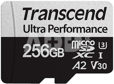 Transcend microSDXC 340S 256GB Class 10 UHS-I U3 A2