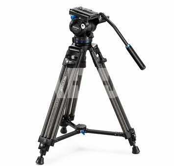NEEWER 78 Inch Carbon Fibre Video Tripod with Fluid Head 10103171