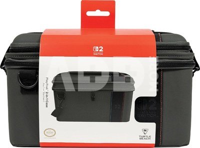 Turtle Beach case PlayTrek 2in1 Case Nintendo Switch 2, charcoal