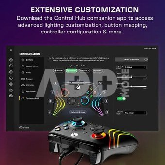 Turtle Beach controller Afterglow Wave Xbox, grey
