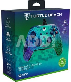 Turtle Beach controller Rematch Advanced Xbox, Glitch Green