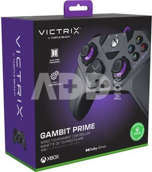 Turtle Beach controller Victrix Gambit Prime Xbox, grey