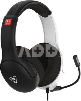 Turtle Beach headset Airlite Fit Nintendo Switch 2, black/white