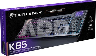 Turtle Beach keyboard Command KB5 US, black