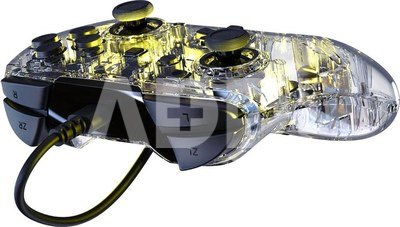Turtle Beach wired controller Afterglow Nintendo Switch 2, transparent