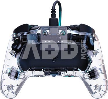 Turtle Beach wired controller Afterglow Nintendo Switch 2, transparent