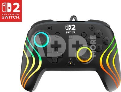 Turtle Beach wired controller Afterglow Wave Nintendo Switch 2, black