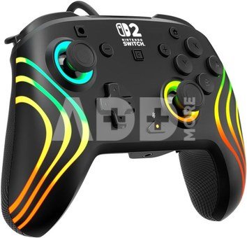 Turtle Beach wired controller Afterglow Wave Nintendo Switch 2, black